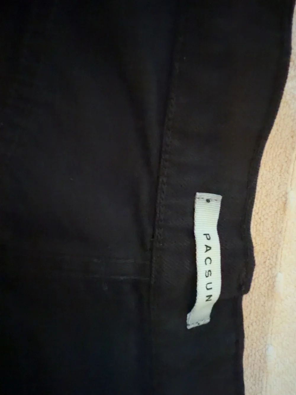 PacSun Black Baggy Jean — Relaxed Fit